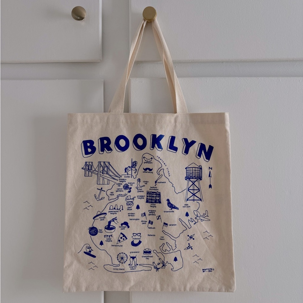 Brooklyn Canvas Tote Bag